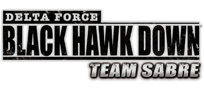 Delta Force Black Hawk Down title screen for Playstation 2